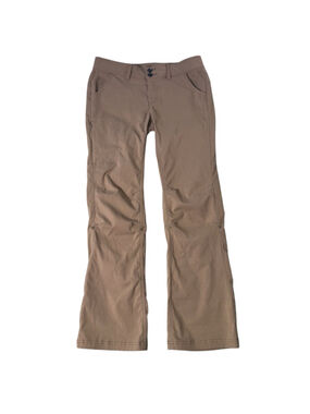 Prana Halle Pant Hiking Outdoor Tan Standard Fit Stretch Boot Size 8 Gorpcore